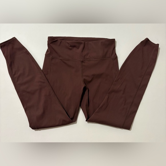 Vuori Stride Leggings Chestnut Brown Small VW429 - Picture 4 of 7